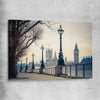 Westminster View stretched canvas is a high quality print in our city skyline, travel prints and maps collection