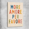 More Amore stretched canvas is a high quality print in our city skyline, travel prints and maps collection
