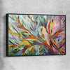 Abstract Australian Nature black framed canvas - part of our high quality canvas abstract wall art collection