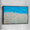 Banks of Atlantics black framed canvas - part of our high quality canvas abstract wall art collection