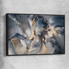 Fluid Swirls black framed canvas - part of our high quality canvas abstract wall art collection