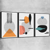 Formations Set black framed canvas - part of our high quality canvas abstract wall art collection
