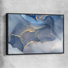 Golden Marble black framed canvas - part of our high quality canvas abstract wall art collection