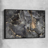 Grey Vapours black framed canvas - part of our high quality canvas abstract wall art collection