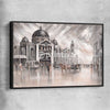 Iconic, Vintage Flinders black framed canvas - part of our high quality canvas abstract wall art collection