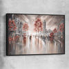London Luxe black framed canvas - part of our high quality canvas abstract wall art collection