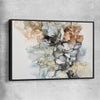 Luxury Waves black framed canvas - part of our high quality canvas abstract wall art collection