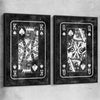 Inspirational wall art print of Marble King Pair with black framed canvas