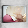 Maroon Depth black framed canvas - part of our high quality canvas abstract wall art collection