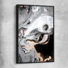 Mesmerizing Tones black framed canvas - part of our high quality canvas abstract wall art collection