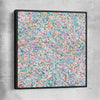 Shine of Fun black framed canvas - part of our high quality canvas abstract wall art collection