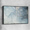 Silver Daze black framed canvas - part of our high quality canvas abstract wall art collection