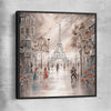 Sweet Tea Blossoms black framed canvas - part of our high quality canvas abstract wall art collection