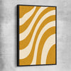 Wave Length black framed canvas - part of our high quality canvas abstract wall art collection