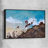 Beach and coastal wall art print of Smiths Beach with black framed canvas