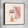 Peaceful Thoughts black framed canvas - part of our high quality fashion canvas wall art and prints collection