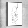 Warmth black framed canvas - part of our high quality fashion canvas wall art and prints collection