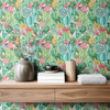 Botanical Mirage Wallpaper