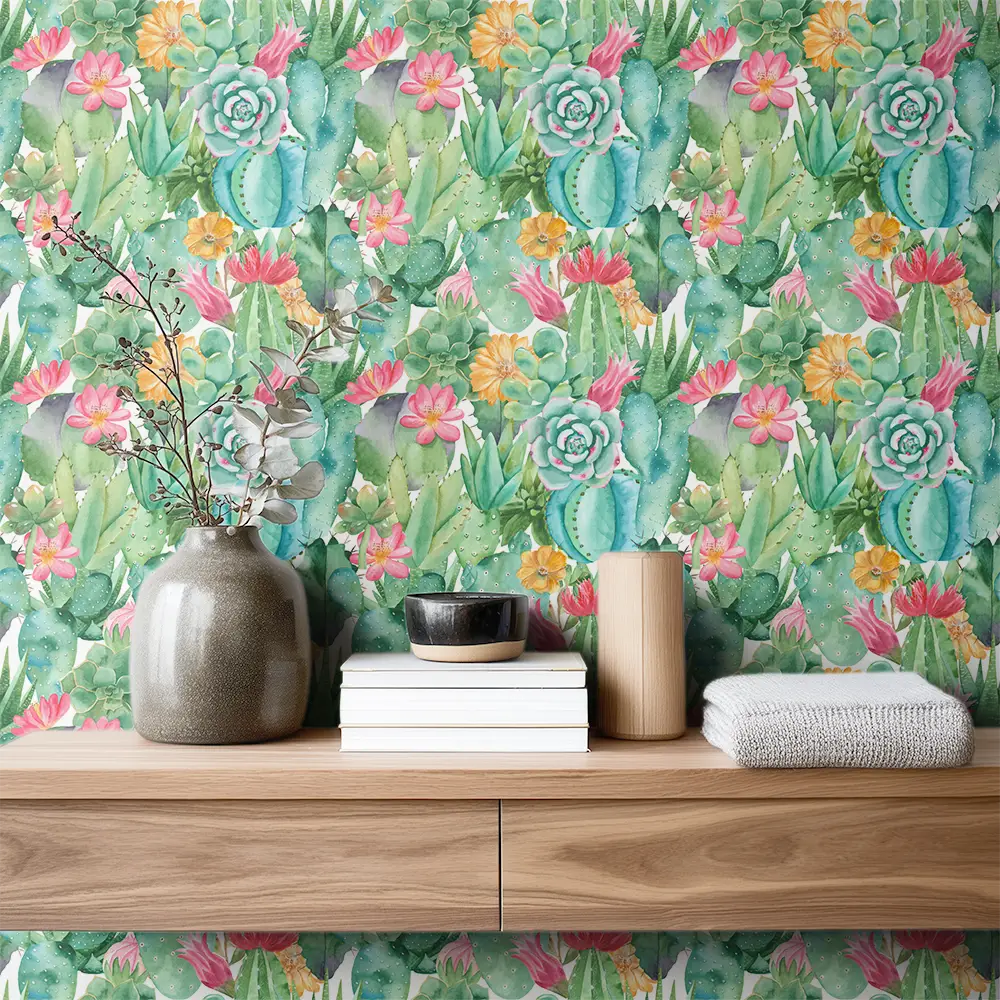 Botanical Mirage Wallpaper