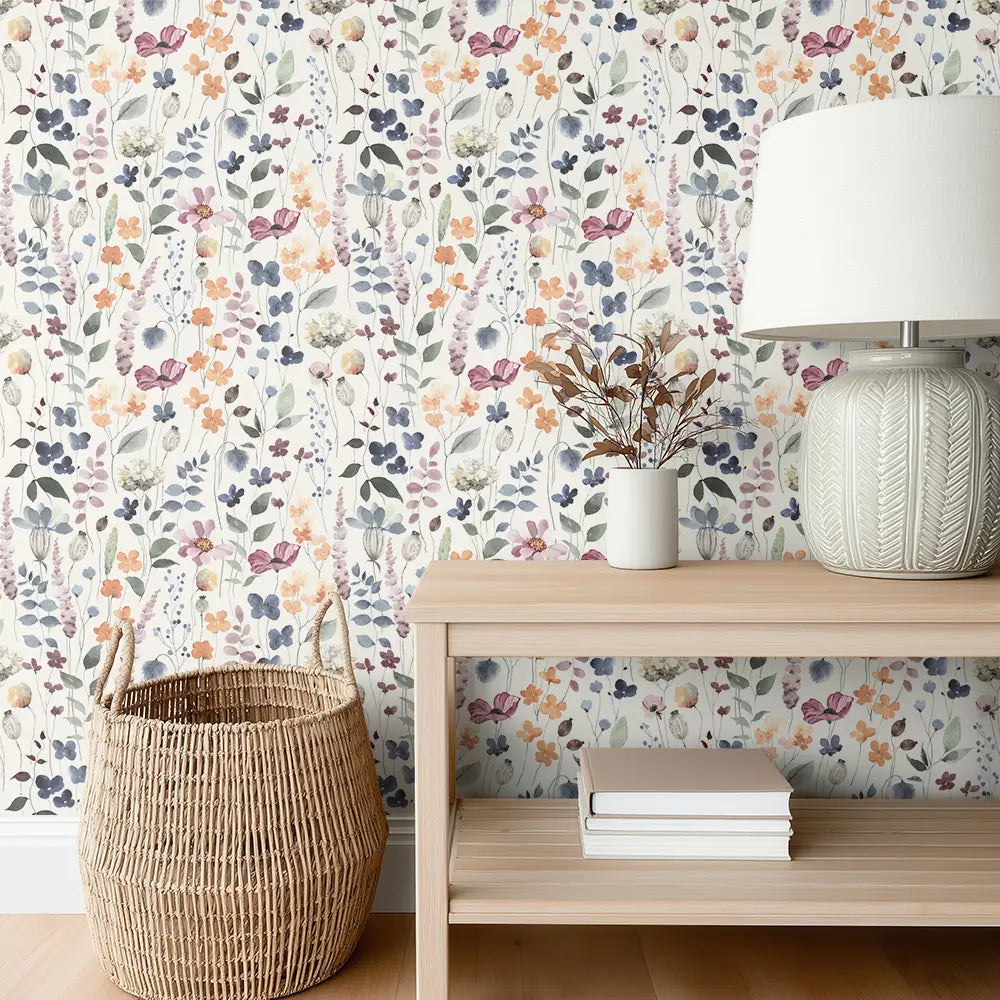 Colourful Flowers Wallpaper