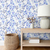 Porcelain Sprigs Wallpaper