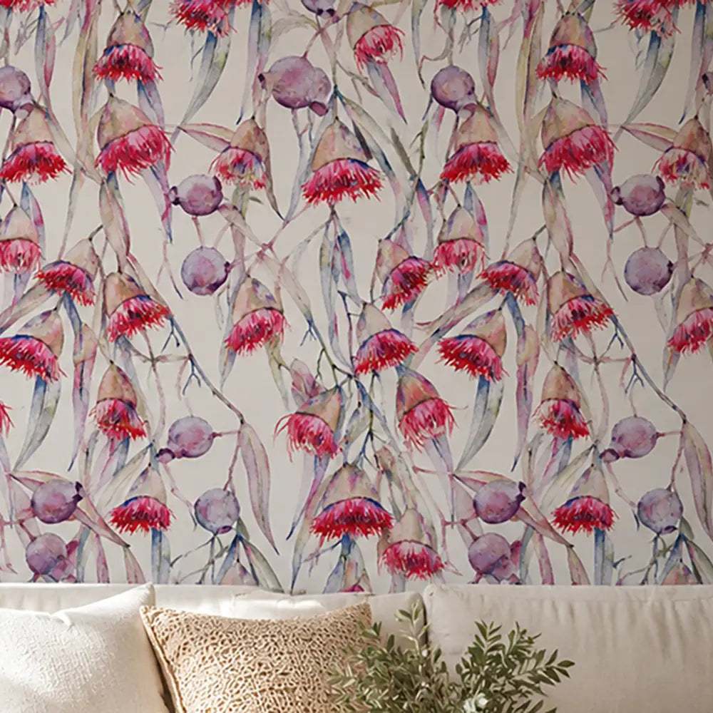 Vibrant Gum Flowers Wallpaper