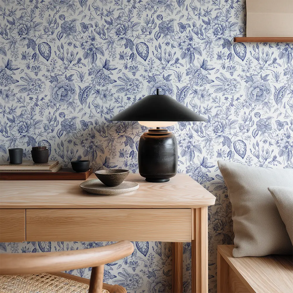 Vintage Floral Wallpaper