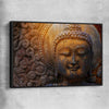 Rock Buddha black framed canvas is a high quality print in our city skyline, travel prints and maps collection