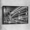 Urban London Lights black framed canvas is a high quality print in our city skyline, travel prints and maps collection