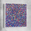 Depths of Colour white framed canvas - part of our high quality canvas abstract wall art collection