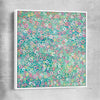 Healthy Molecules white framed canvas - part of our high quality canvas abstract wall art collection