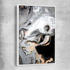 Mesmerizing Tones white framed canvas - part of our high quality canvas abstract wall art collection