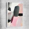 Pastel Strokes white framed canvas - part of our high quality canvas abstract wall art collection