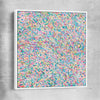Shine of Fun white framed canvas - part of our high quality canvas abstract wall art collection
