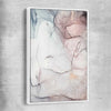 Subtle Pink One white framed canvas - part of our high quality canvas abstract wall art collection
