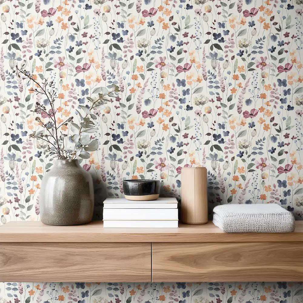 Colourful Flowers Wallpaper