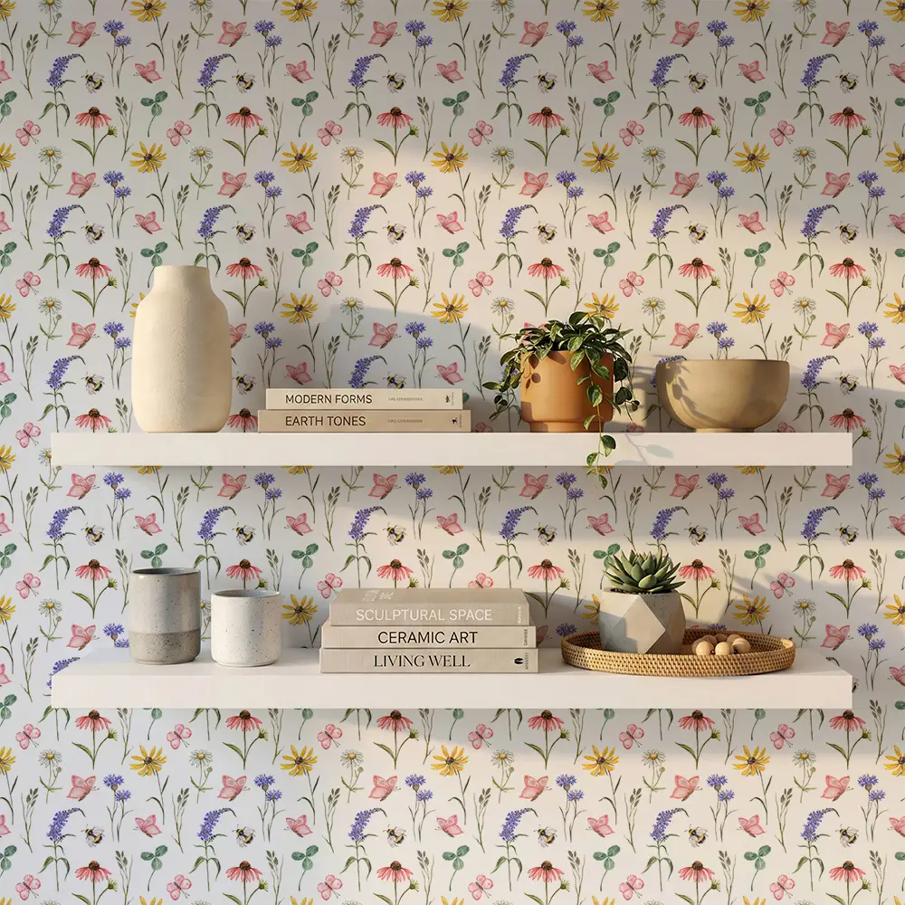 Cottage Flora Wallpaper