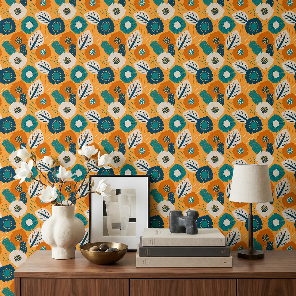 Groovy Garden Wallpaper