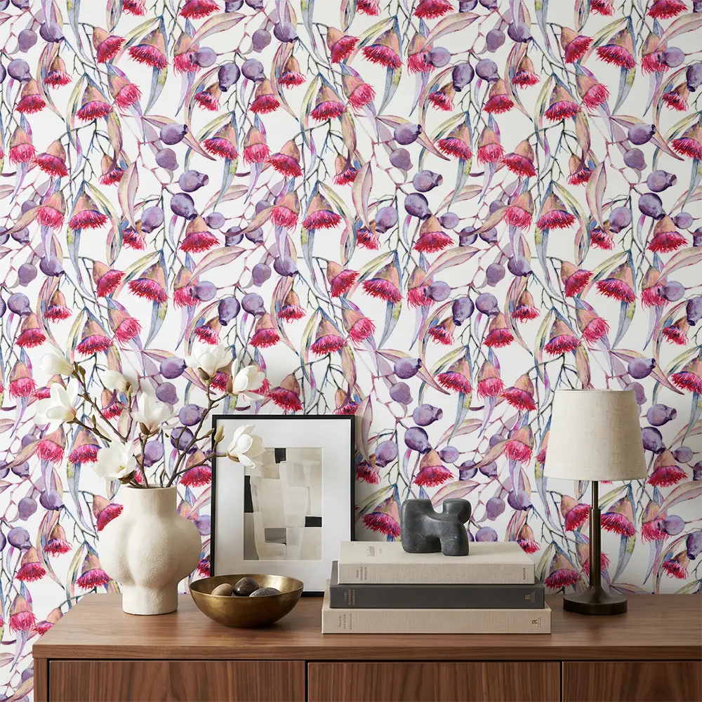 Vibrant Gum Flowers Wallpaper