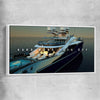 Hard Work Pays Off white framed canvas - part of our high quality fashion canvas wall art and prints collection