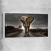 Keep Moving Forwards white framed canvas - part of our high quality fashion canvas wall art and prints collection