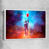 No Limits white framed canvas - part of our high quality fashion canvas wall art and prints collection