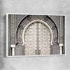Ancient Morocco white framed canvas is a high quality print in our city skyline, travel prints and maps collection