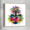 Tree of Life raw oak framed canvas - part of our high quality canvas abstract wall art collection