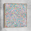 Shine of Fun raw oak framed canvas - part of our high quality canvas abstract wall art collection
