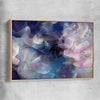 Simple Strokes raw oak framed canvas - part of our high quality canvas abstract wall art collection