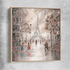 Sweet Tea Blossoms raw oak framed canvas - part of our high quality canvas abstract wall art collection