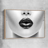 Silent Lust raw oak framed canvas - part of our high quality fashion canvas wall art and prints collection