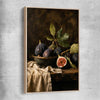 Midnight Harvest raw oak framed canvas is a colourful and stylish canvas wall art and print suited for the kitchen area