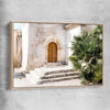 Moroccan Stone Arch raw oak framed canvas is a high quality print in our city skyline, travel prints and maps collection